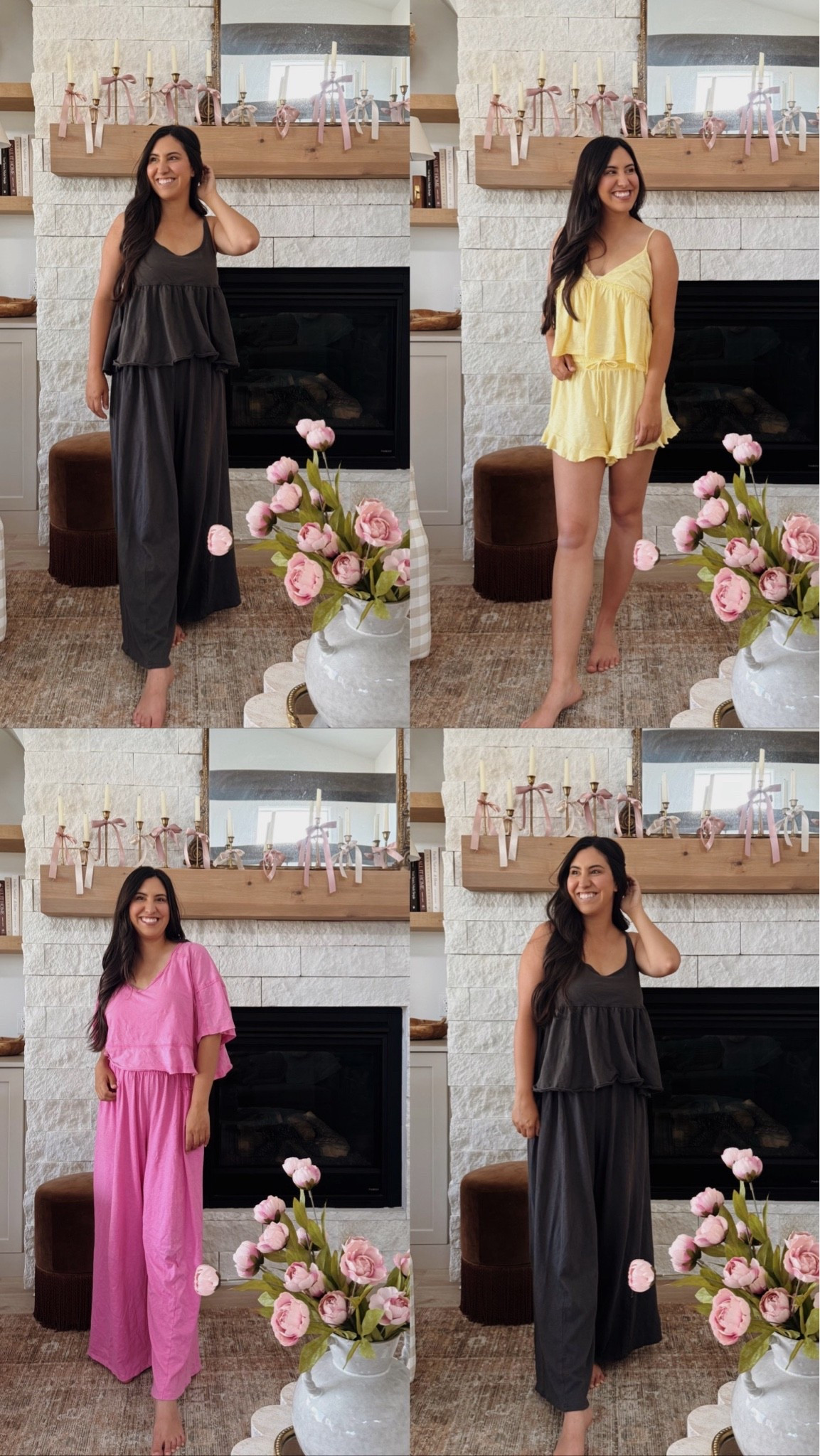 Comfy and cute mom outfits! These sets are so easy to throw on and they are postpartum and breastfeeding friendly!

#LTKootd #LTKSaleAlert #LTKmomlife