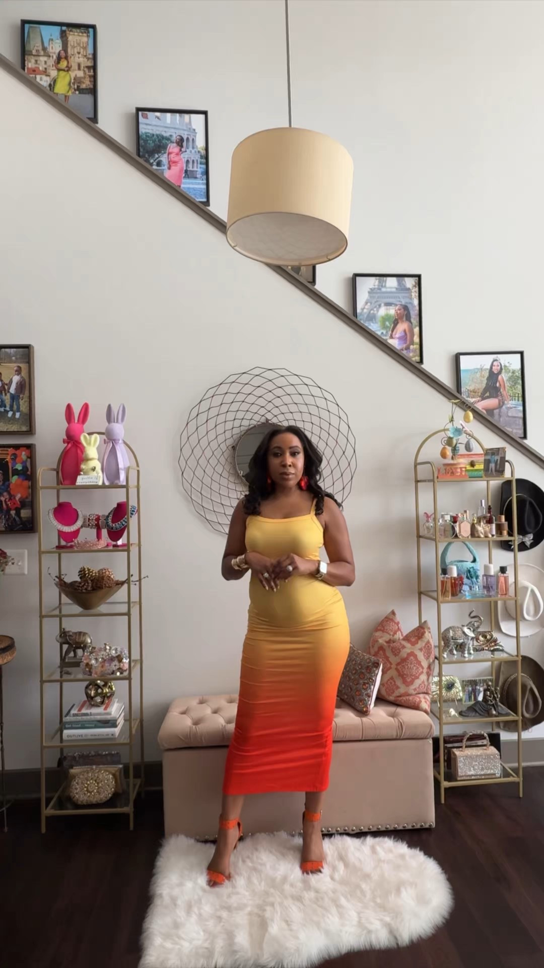 Summer’s not over yet 🌞 Serving sunset realness in this yellow-to-orange ombré fitted dress, matching floral earrings, and bold orange heels. My version of a summer uniform—bright, bold, and barely from the closet 🍊🌼 #ShoppedTheCloset #AmazonFashion #OOTD

#LTKSaleAlert #LTKFindsUnder50 #LTKOver40