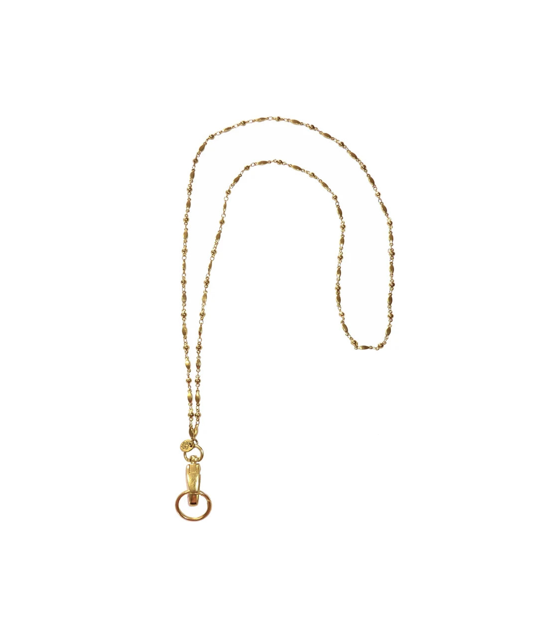 GOLD Stainless Steel Women's Lanyard, Non-breakaway - Made in USA, Teacher Nurse Student ID Card ... | Etsy (US)