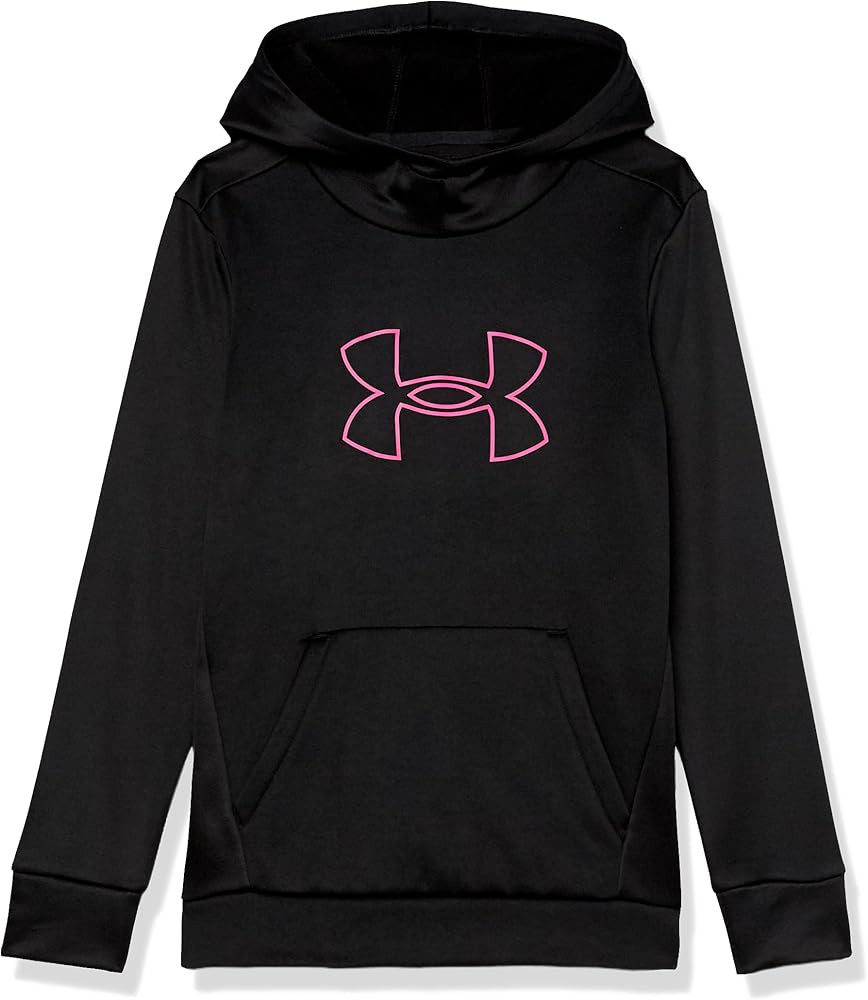 Under Armour Girls Fleece Big Logo Hoodie | Amazon (US)