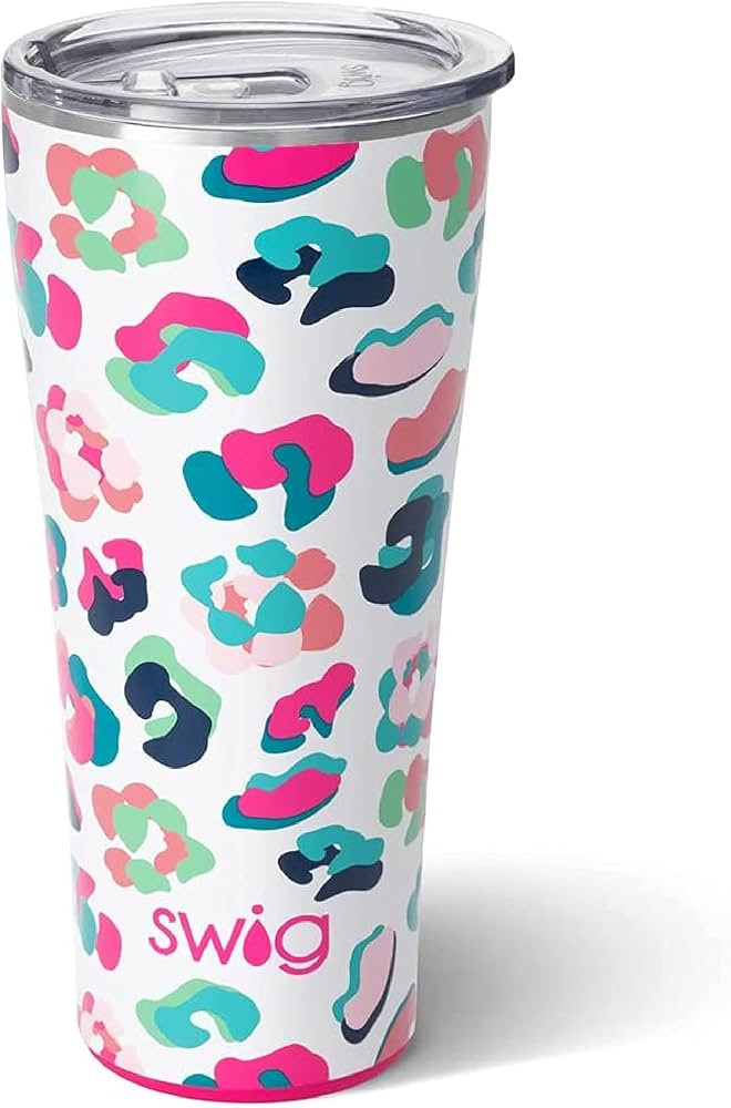 Swig Life XL 32oz Tumbler, Insulated Coffee Tumbler with Lid, Cup Holder Friendly, Dishwasher Saf... | Amazon (US)