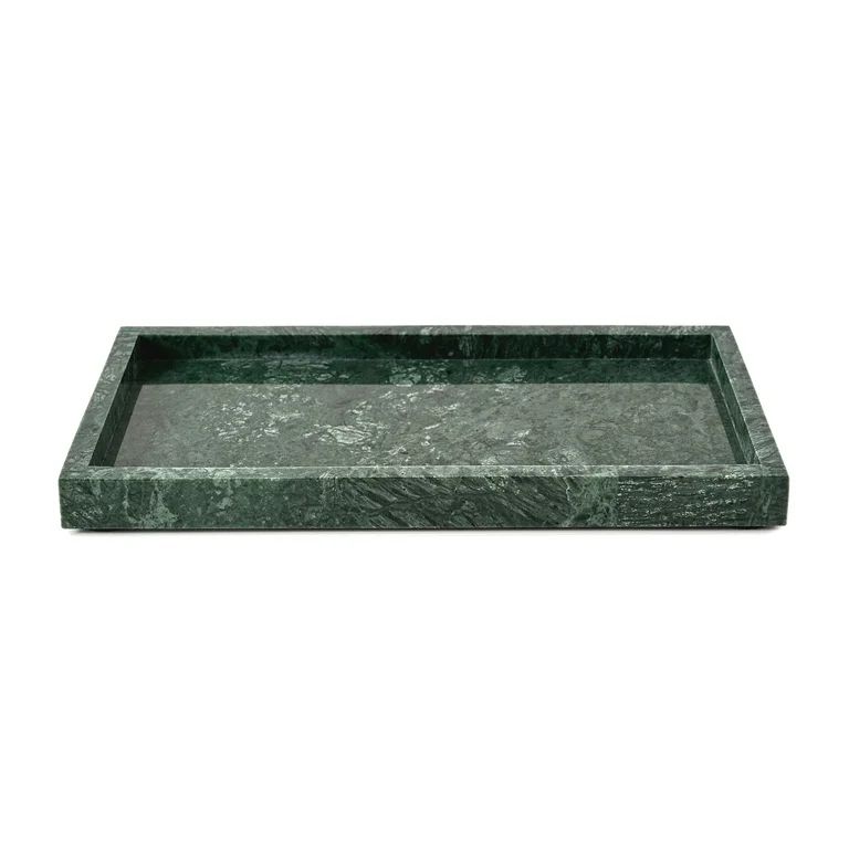 Beautiful Marble Tabletop Tray by Drew Barrymore, Thyme Green 10.63" X 5.9" | Walmart (US)