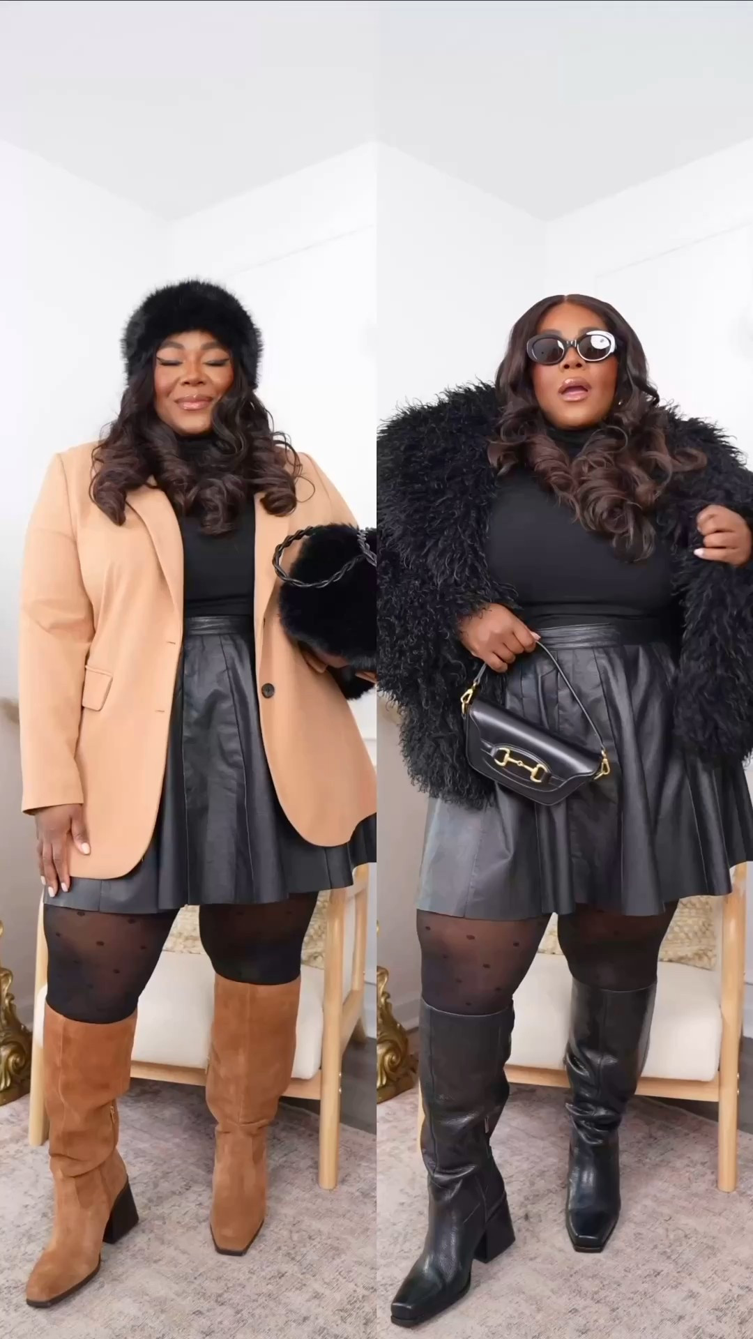 The Sangeti Booitnid on major sale! $158 and comes in 4 different colors. I wear the extra wide calf 

leather skirt is old ASOS
Blazer 22


#LTKPlusSize #LTKSaleAlert #LTKFindsUnder100