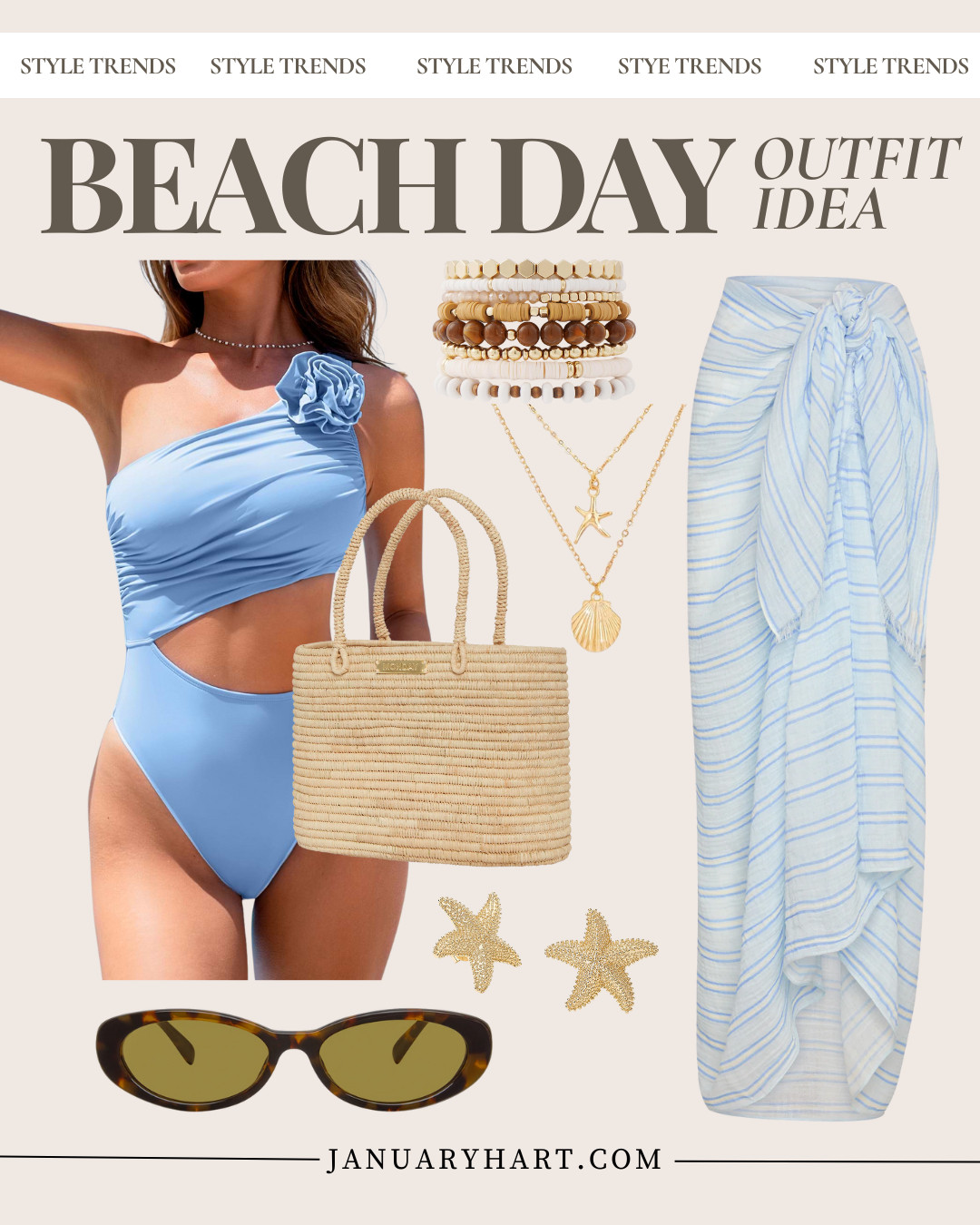 The June Lookbook.

summer outfits, beach outfit, vacation outfit ideas, one piece swimsuit, swimwear, swim coverup, sarong, sunglasses, straw tote bag 

 #LTKOver40 #LTKStyleTip #LTKSwim