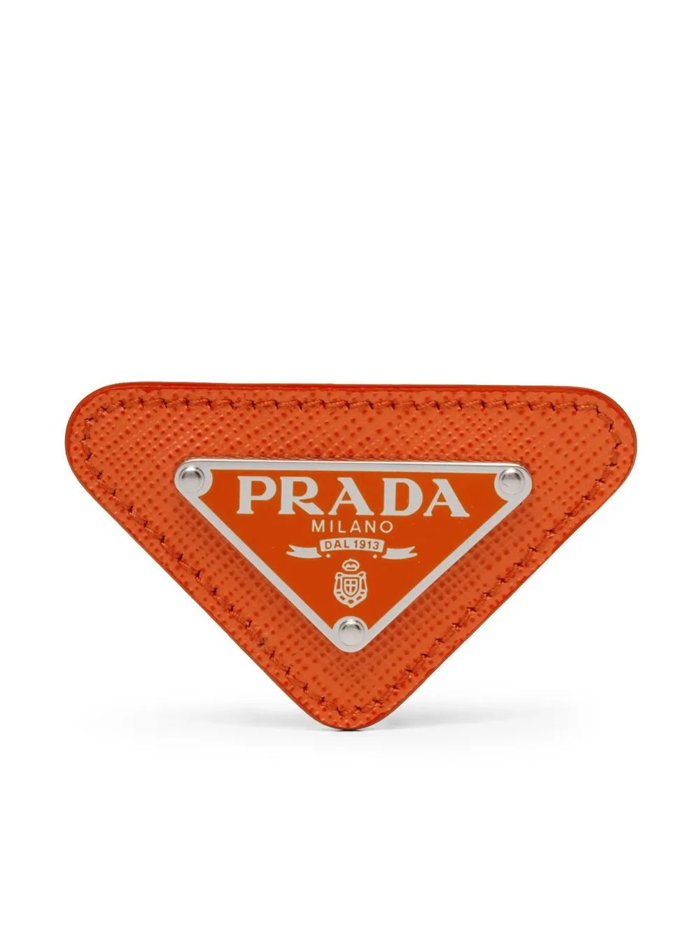 Prada Emaillierte Anstecknadel Mit Logo - Farfetch | Farfetch Global