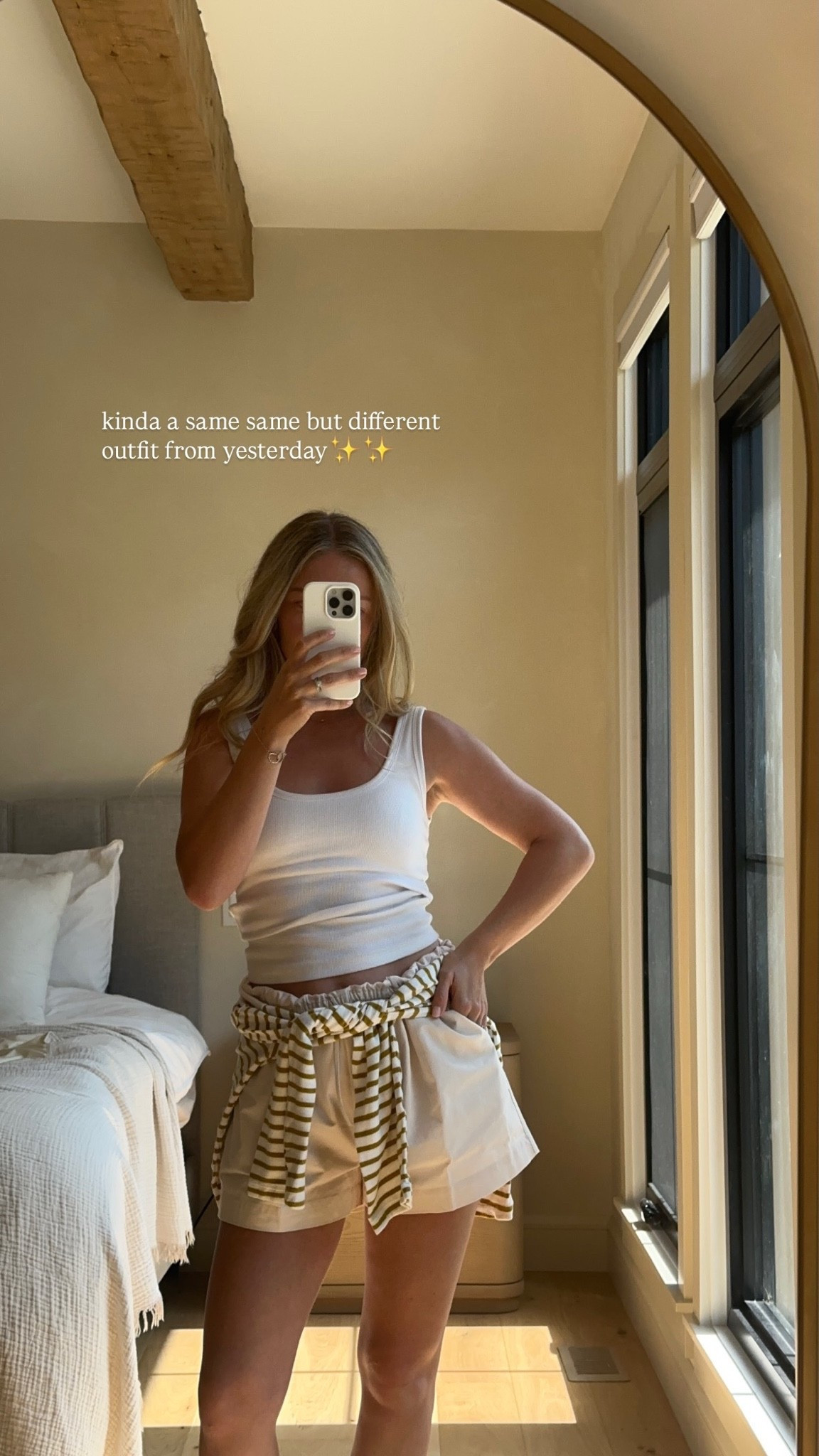 wearing size small in tank and size US 4 in shorts

#LTKcanada #LTKsummer