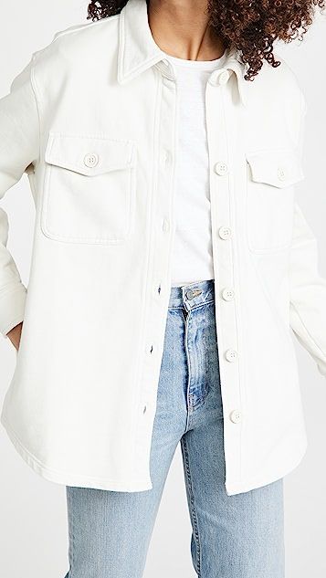 Fleece Shacket | Shopbop