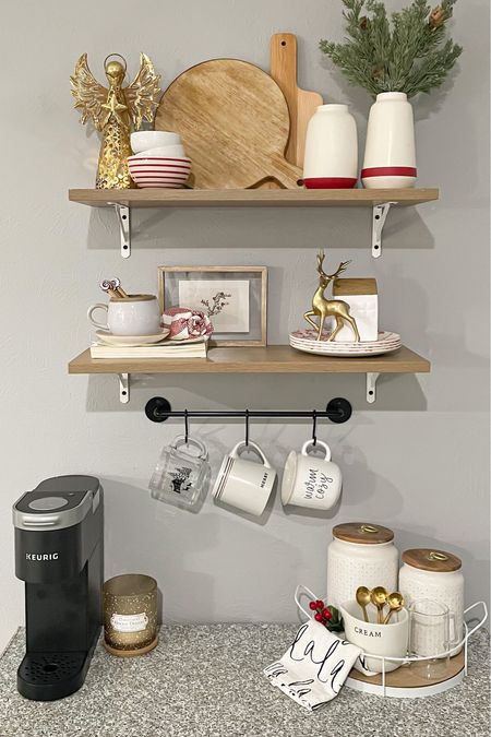 Holiday coffee bar! 

Christmas, coffee, bar, style, shelves, Amazon, Target, gifts, guides, for her, for him

#LTKhome #LTKHoliday #LTKSeasonal