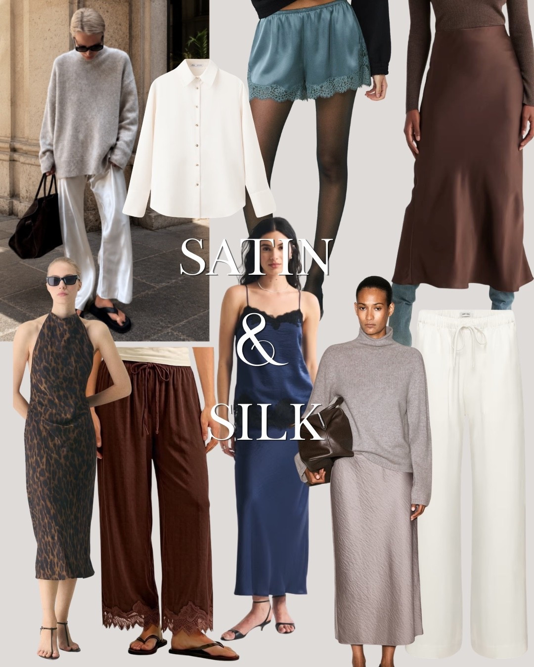 Satin and silk pieces are timeless and a major trend for fall! Soft and cozy.

#LTKSeasonal #LTKOver40 #LTKWorkwear