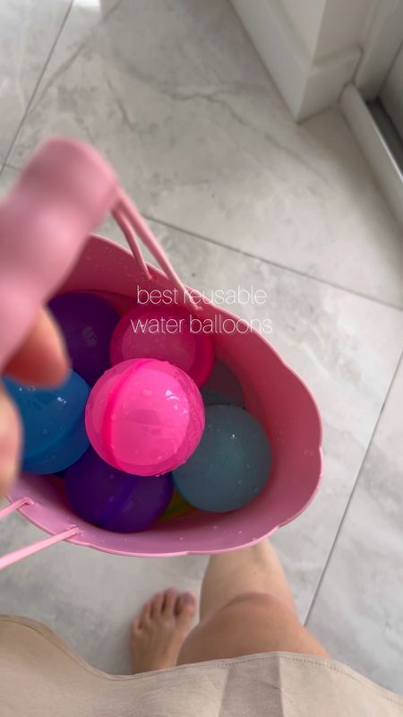 Biggest reusable water balloons we have found, and they are super durable! Grab these they are on sale #targetfinds #springmusthave #easterbasketfiller #outdooractivity 

#LTKVideo #LTKkids #LTKsalealert