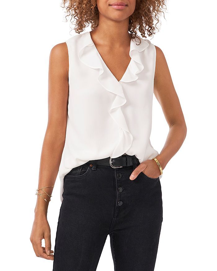 VINCE CAMUTO Ruffled Blouse Back to Results -  Women - Bloomingdale's | Bloomingdale's (US)