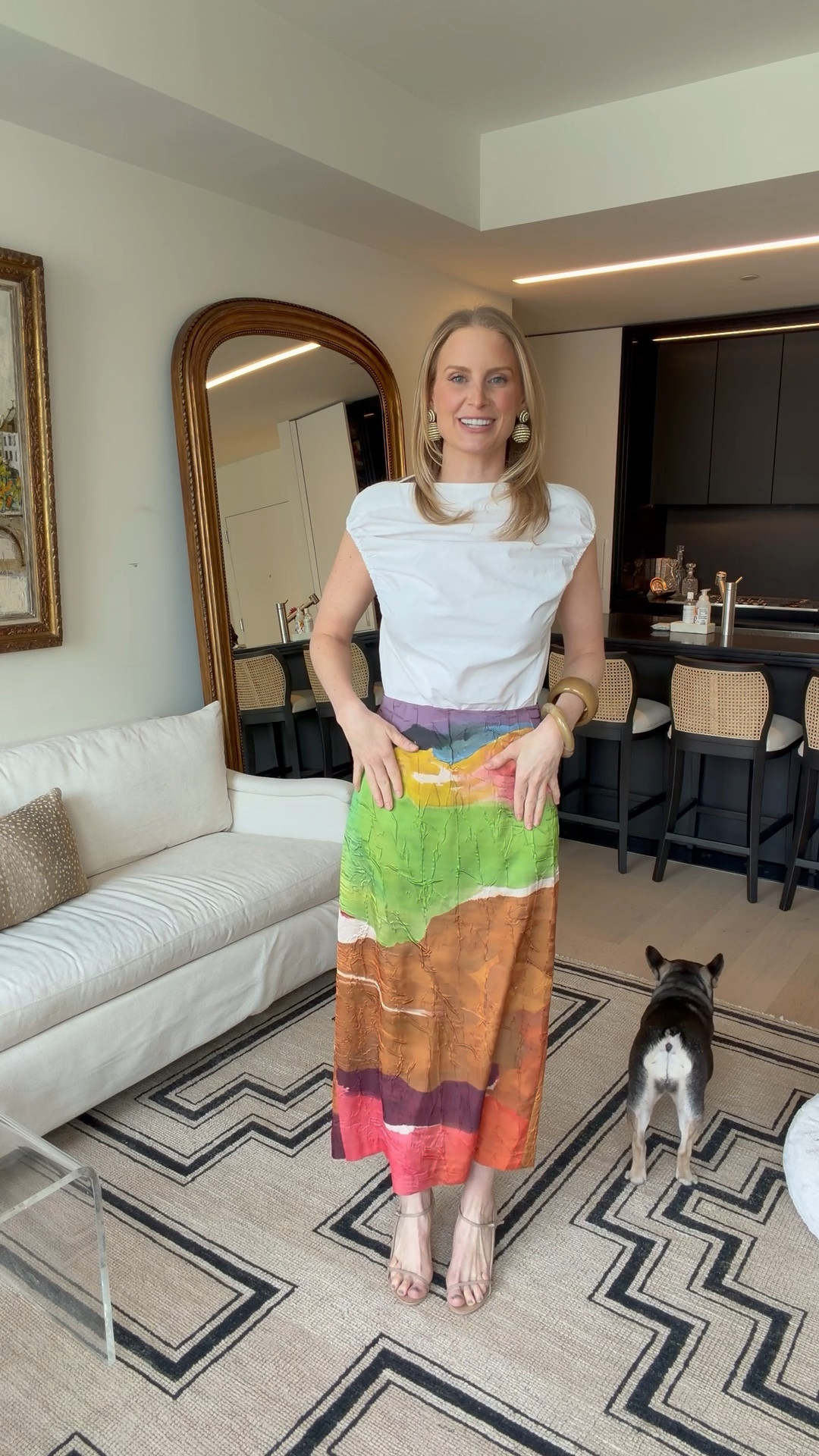 Obsessed with this skirt! Also linking other silhouettes featuring this print. Wearing a 4 in the skirt and 34 in the top! 

#LTKSeasonal