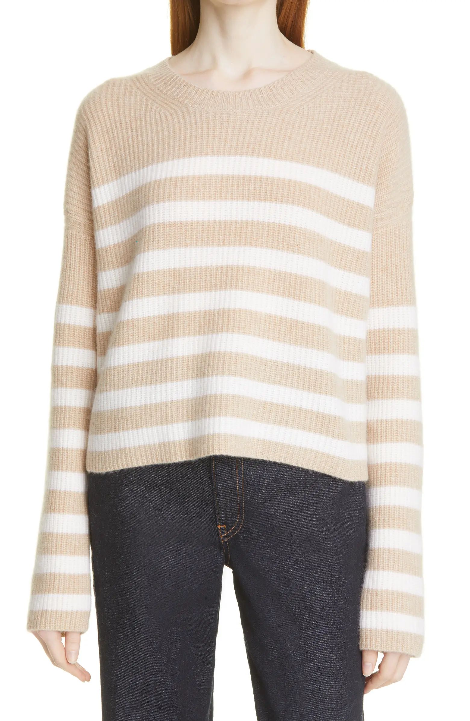 Stripe Cashmere Sweater | Nordstrom