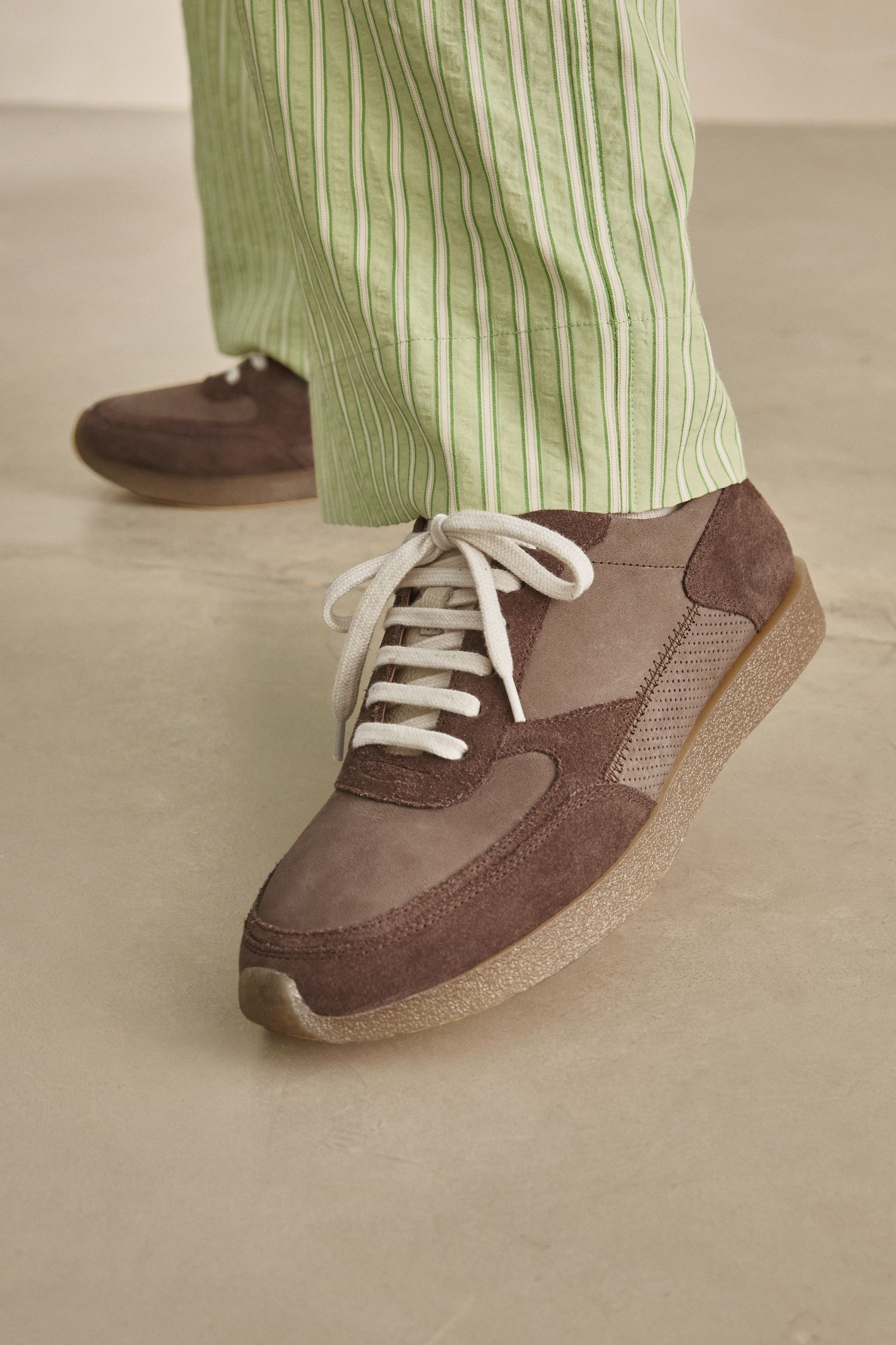 Forever Comfort® Leather Chunky Trainers | Lipsy