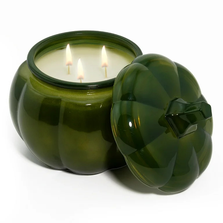 Better Homes and Gardens 3-Wick Pumpkin Jar Candle, Fresh Cut Frasier, 30 oz | Walmart (US)