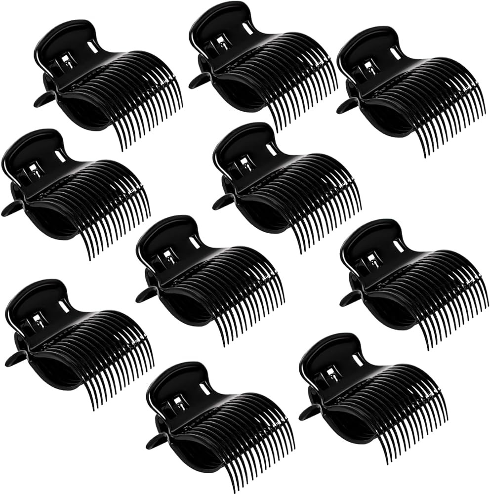 Hot Roller Clips -10PCS Hair Roller Clips - Hair Curler Claw Clip - Replacement Roller Clips for ... | Amazon (US)