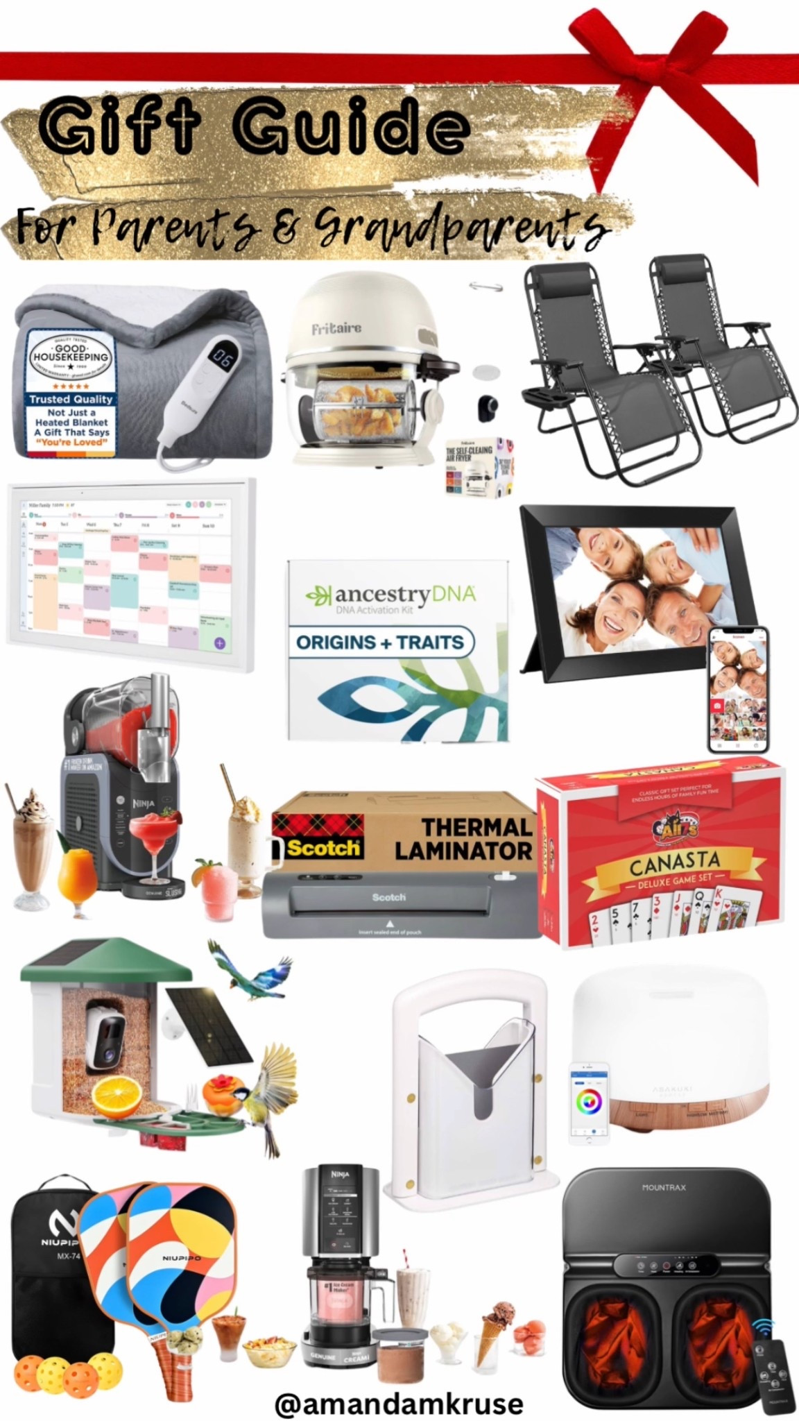 Holiday gift guide for parents & grandparents

Gift guide, gifts for parents, gifts for grandparents, gift ideas for parents, gift ideas for grandparents, home gifts, kitchen gifts, Amazon gift guide 

#LTKHoliday #LTKHome #LTKGiftGuide