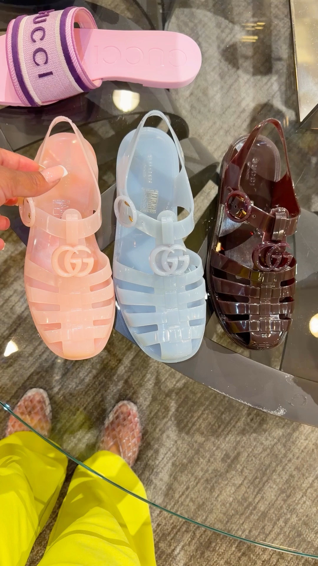 The “Marmont” Jelly Sandals by Gucci! 😍🥰
.
.
.


#LTKootd #LTKgrwm #LTKSwim