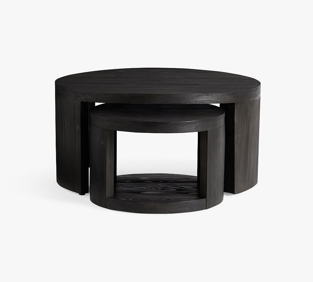 Folsom Round Nesting Coffee Tables | Pottery Barn (US)