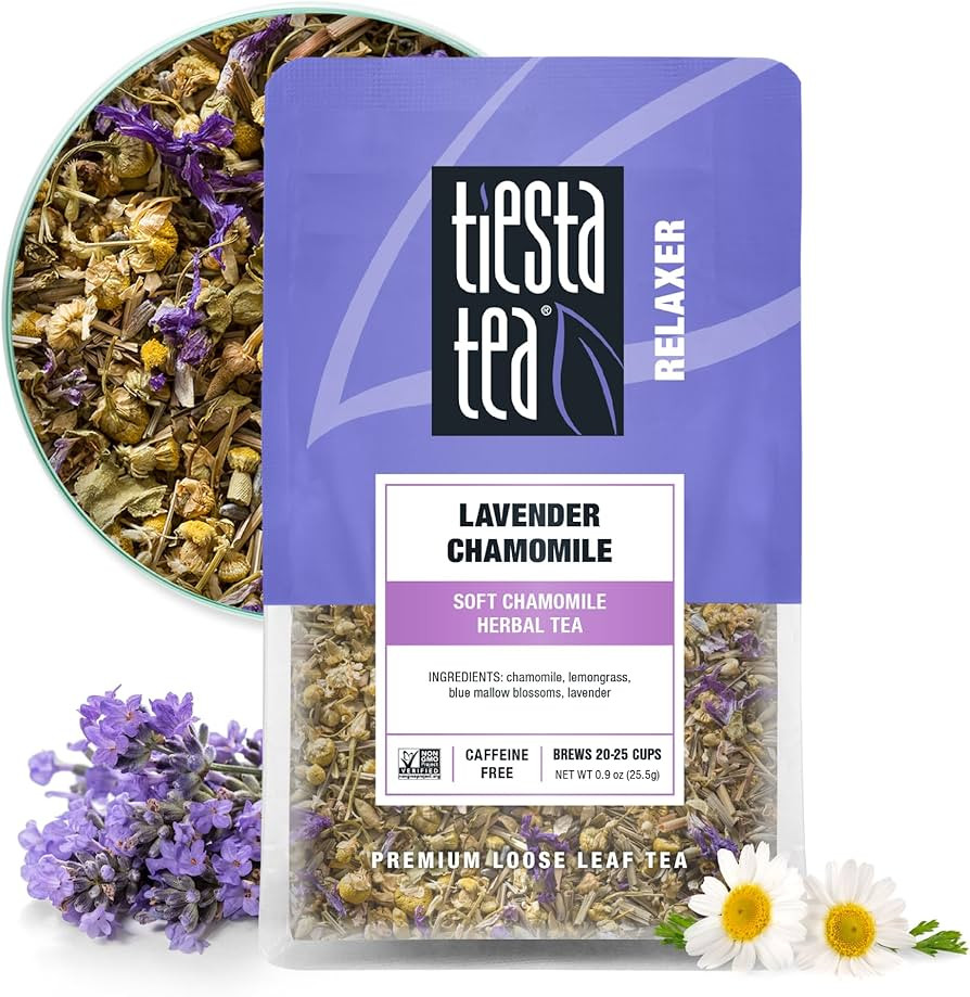 Tiesta Tea - Lavender Chamomile Herbal Tea, Calming Loose Leaf Blend with Chamomile, Lavender and... | Amazon (US)