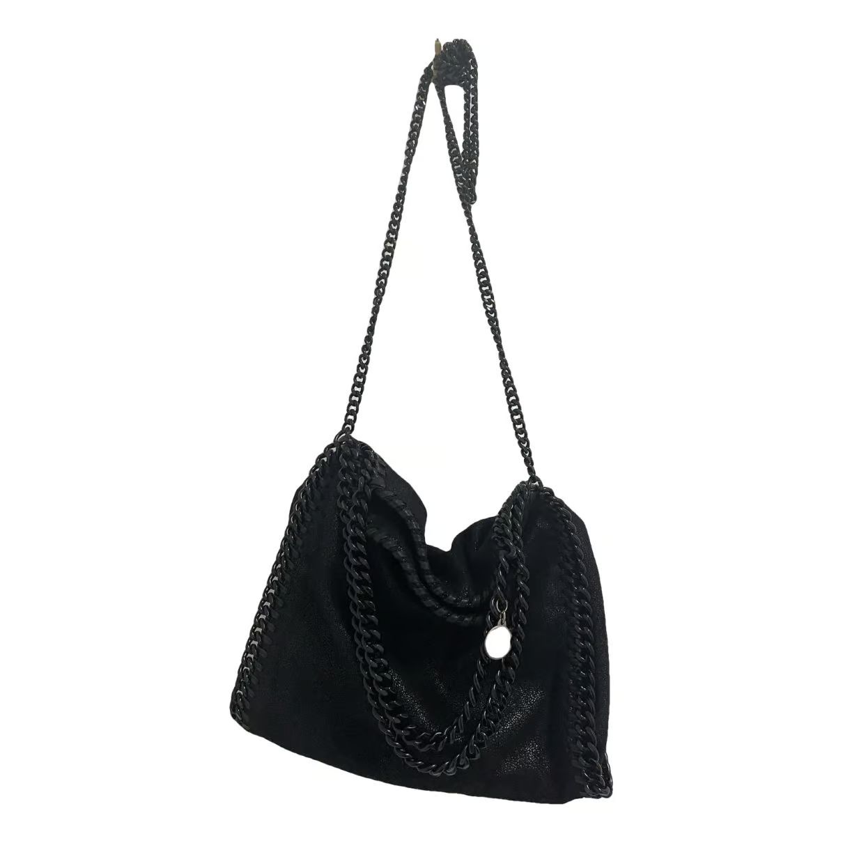Falabella vegan leather handbag Stella McCartney Black in Vegan leather - 36807714 | Vestiaire Collective (Global)