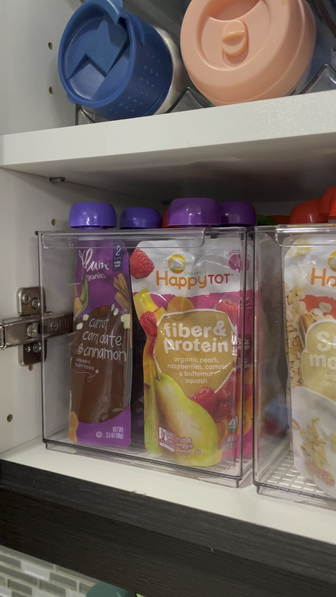 Back to school snacks organizer, pantry organization, clear acrylic bins, kitchen organizer

#LTKunder50 #LTKBacktoSchool #LTKhome