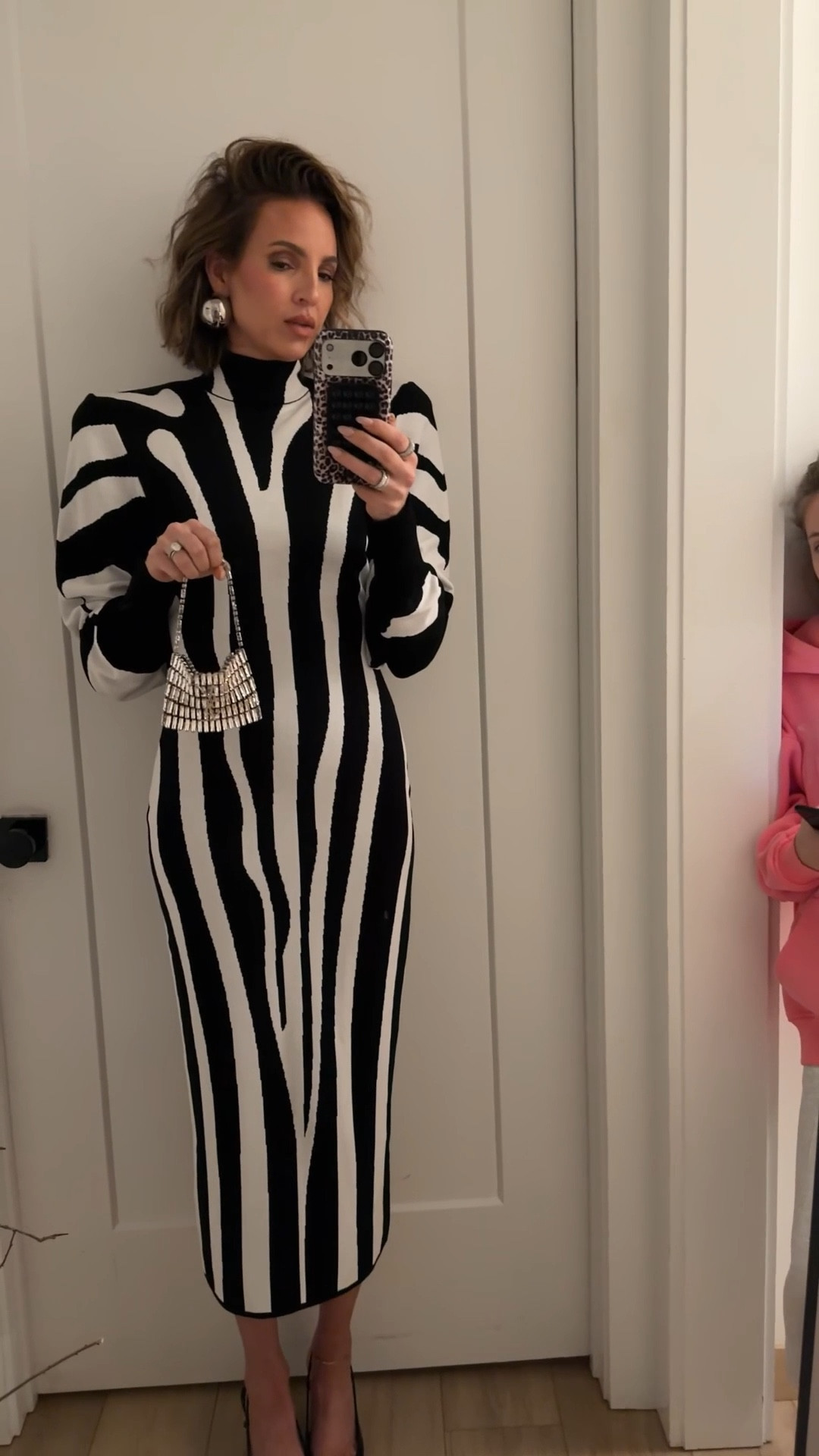 I had been stalking this dress ever since I saw it. The second I saw it on go on sale, I considered it a sign.🤗 I love it so much! It’s so dramatic🦓 it’s also actually really comfortable too. I feel like it’s one of those dresses where you can totally dress up or wear a bit more casual if you want to. I’m wearing a small in it.

#LTKTall #LTKOver40 #LTKWedding