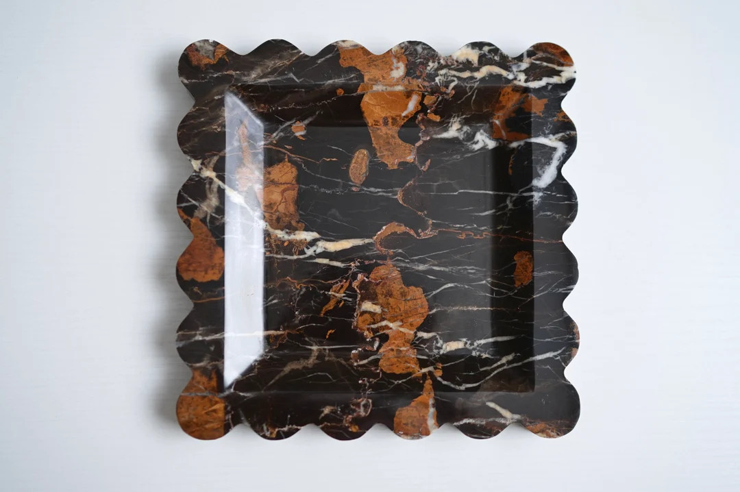 Marble Tray，Travertine Marble Organizer，Jewelry Tray, Bathroom Set, Bathroom Decor,Natural st... | Etsy (US)