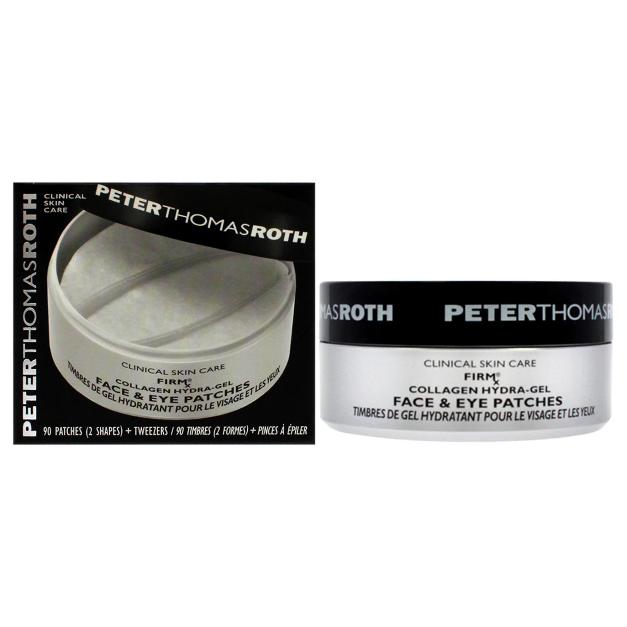 Firmx Collagen Hydragel Face Plus Eye Patches by Peter Thomas Roth for Unisex - 90 Pair Patches | Shop Simon