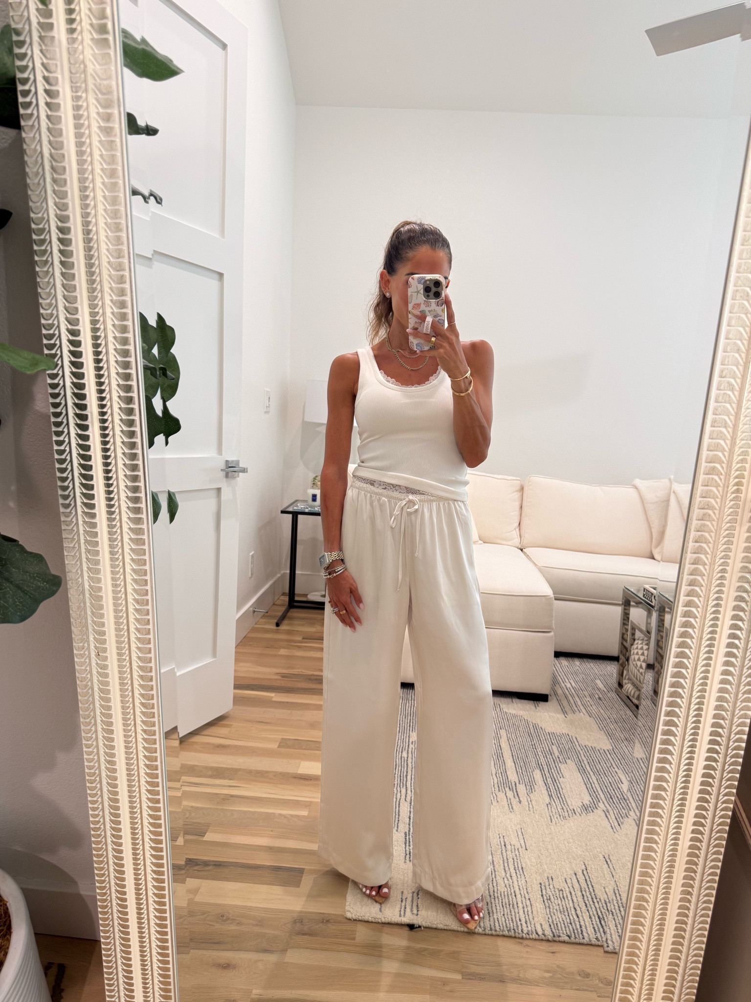 Satin pants size xxsp petite friendly also linking similar pair

#LTKPetite #LTKSaleAlert #LTKootd