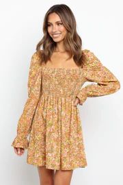 Zoya Dress - Orange Floral | Petal & Pup (AU)