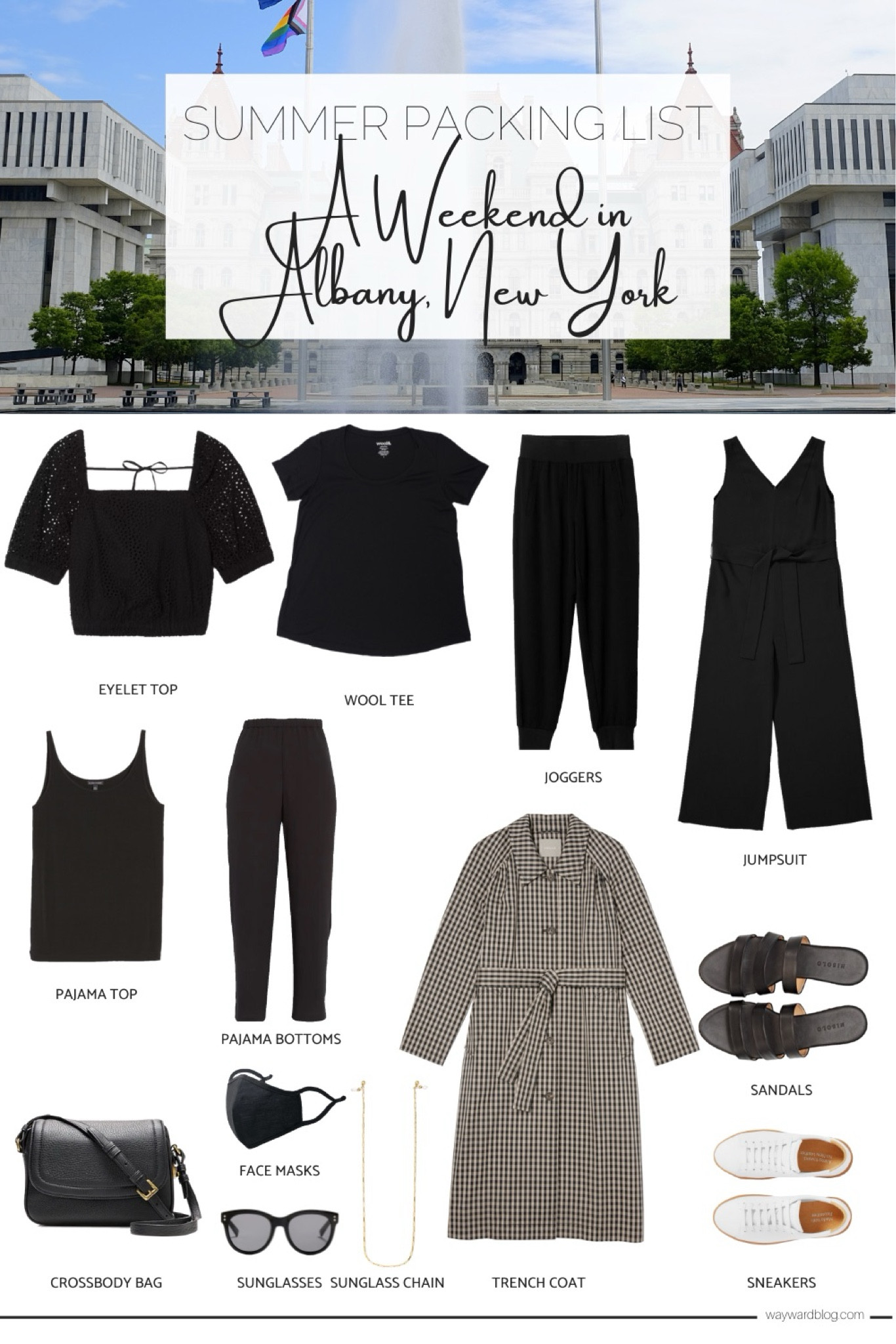 A summer packing list for a weekend in Albany, New York ✈️ 

#LTKTravel #LTKSeasonal