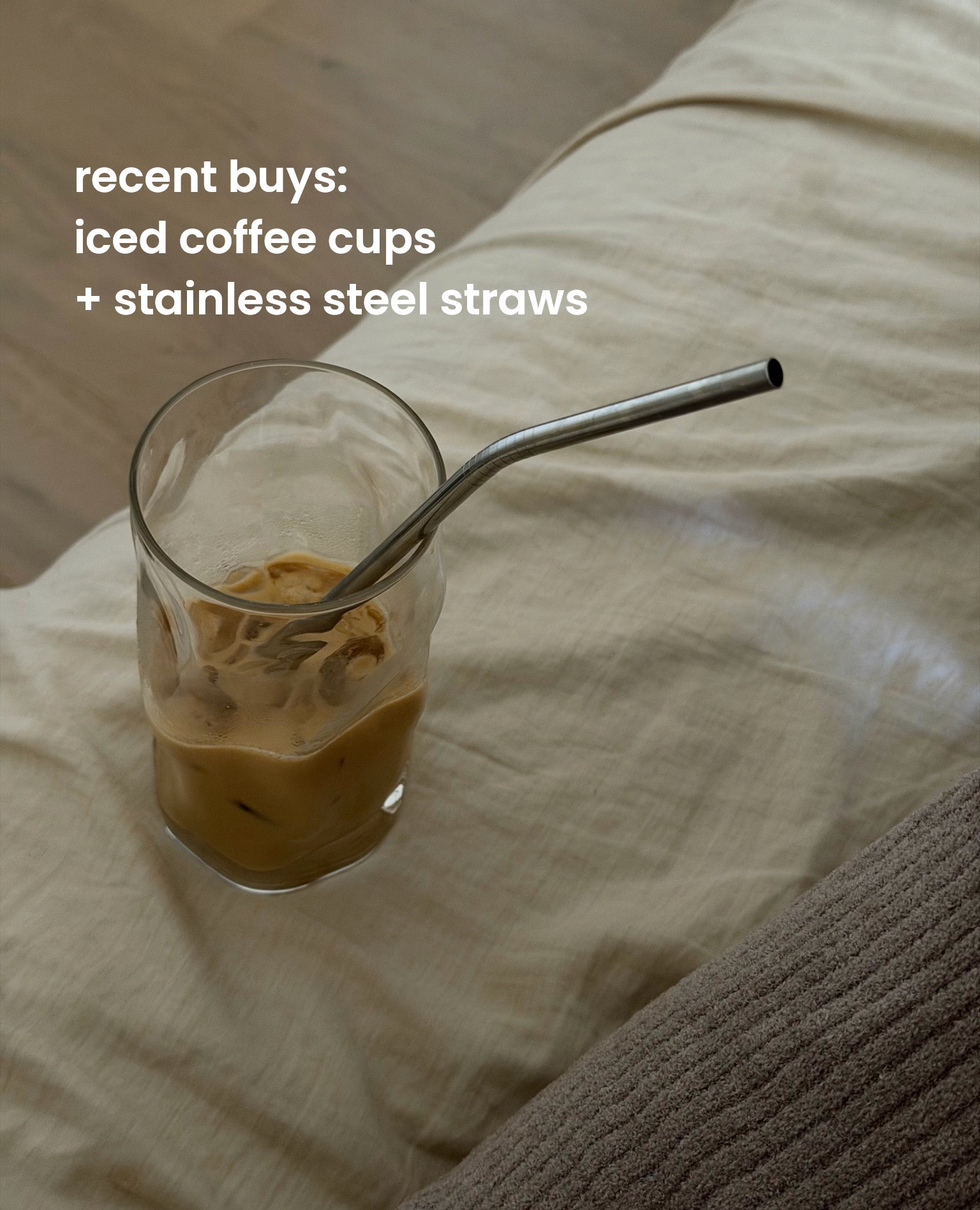 Obsessed with my new iced coffee cups (15.5 oz) - these come in lots of sizes and are super thick! Also threw out my glass straws (too dangerous!) and opted for stainless steel straws (comes in other colors)

Wavy glass tumbler 
Organic glassware 
Iced coffee cups 
Transparent glass cups 
Organic glassware cups 
Irregular shaped glass cups 
Stainless steel straws 
Coffee station 
Amazon finds 
Amazon home

#LTKHome #LTKmorningroutine #LTKdayinmylife