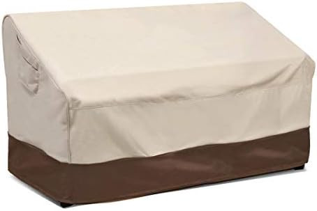 Vailge 2-Seater Heavy Duty Patio Bench Loveseat Cover, 100% Waterproof Outdoor Sofa Cover, Lawn P... | Amazon (US)