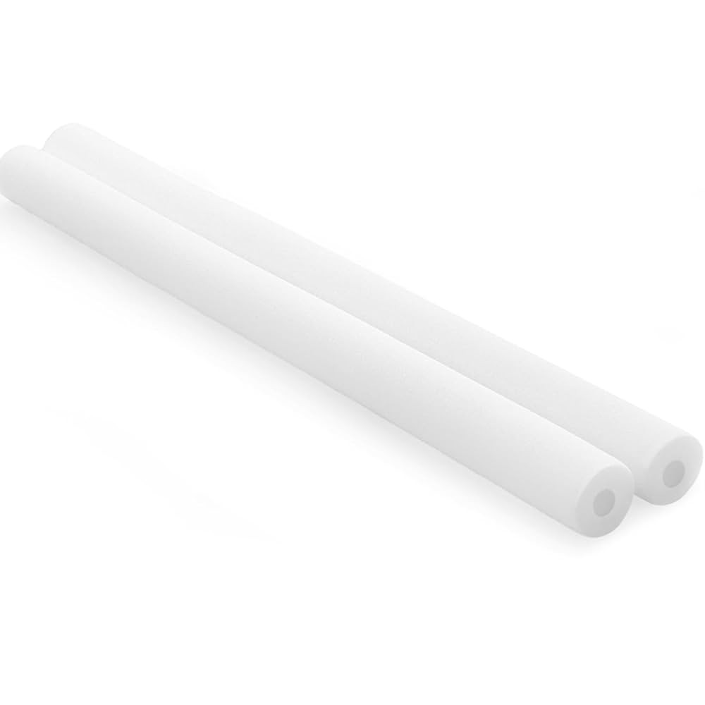 2 Pcs Pool Noodles Floating 40 x 1.6 inches Pool Noodles Foam Tube Large Hollow Floating Training... | Amazon (US)