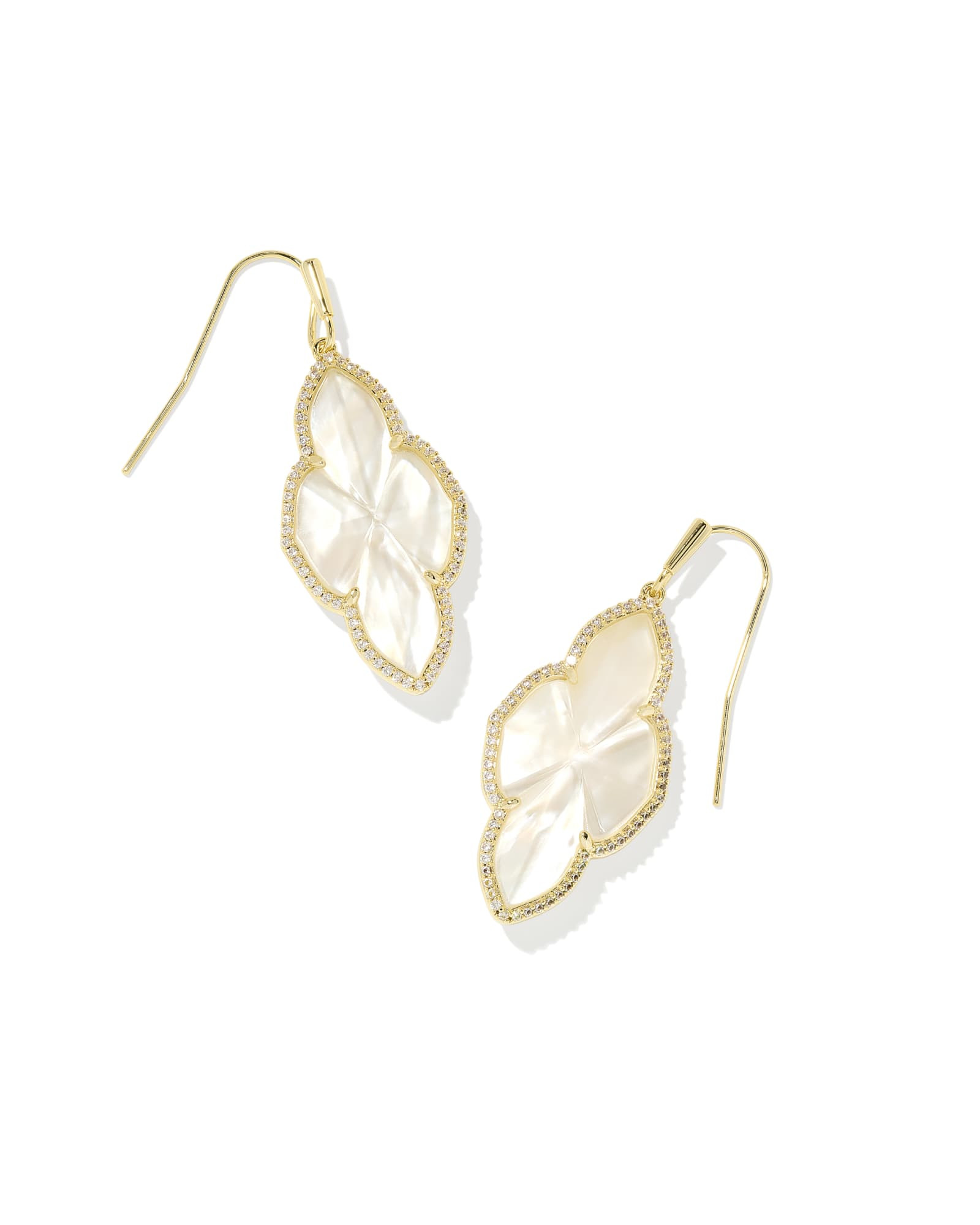 Juliette Gold Drop Earrings in Rose Quartz | Kendra Scott | Kendra Scott