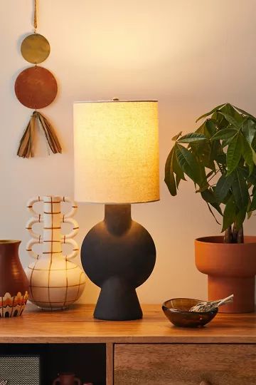 Noah Clay Table Lamp | Urban Outfitters (US and RoW)