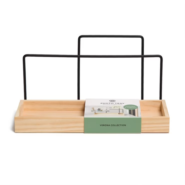 U Brands Verona Photo Tray Natural | Target