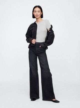 Ribbed Crewneck T-Shirt | Gap Factory