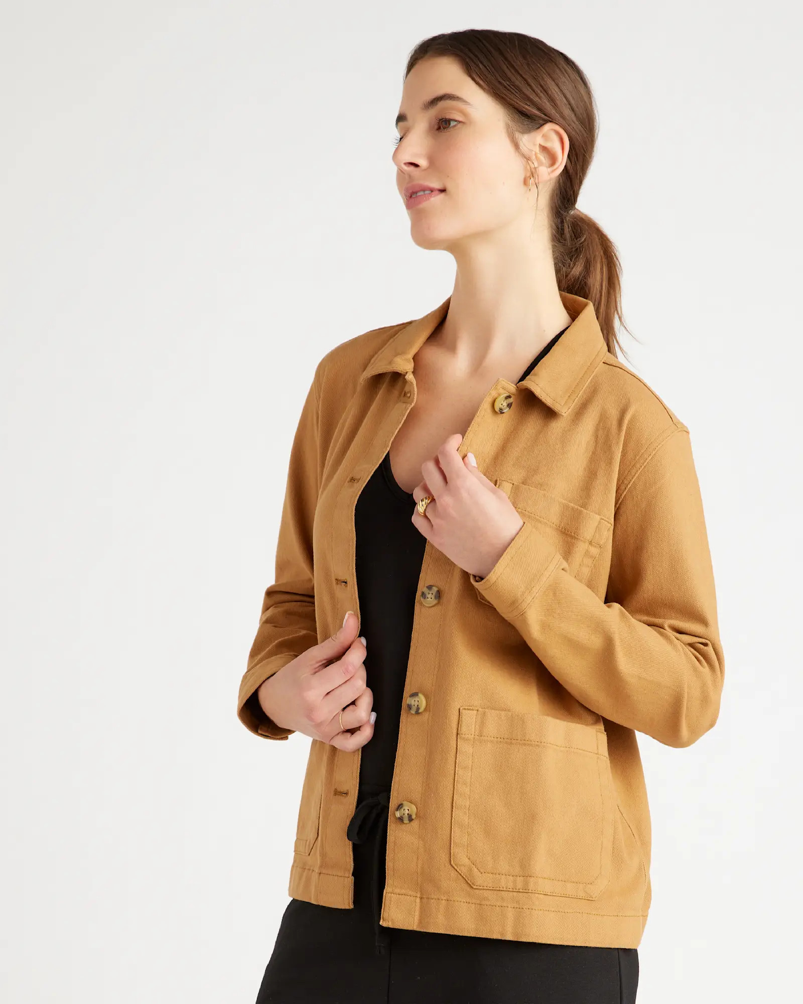 Organic Comfort Stretch Chore Jacket | Quince