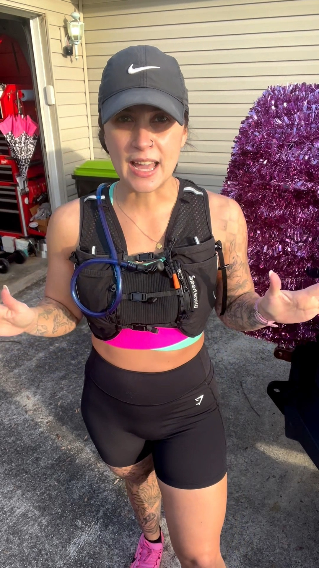 If you have goals to start running, walking, or hiking this vest is a must have! So many pockets and a water bladder! I’m wearing a md/lg. 

Running, running vest, workout vest, hiking vest, hydration vest, fitness goals, running goals, Alicia Bice, does it come in pink blog 

#LTKdayinmylife #LTKActive #LTKfitnessgoals