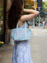 Custom Alpha Tote - Natural Sand | BaubleBar