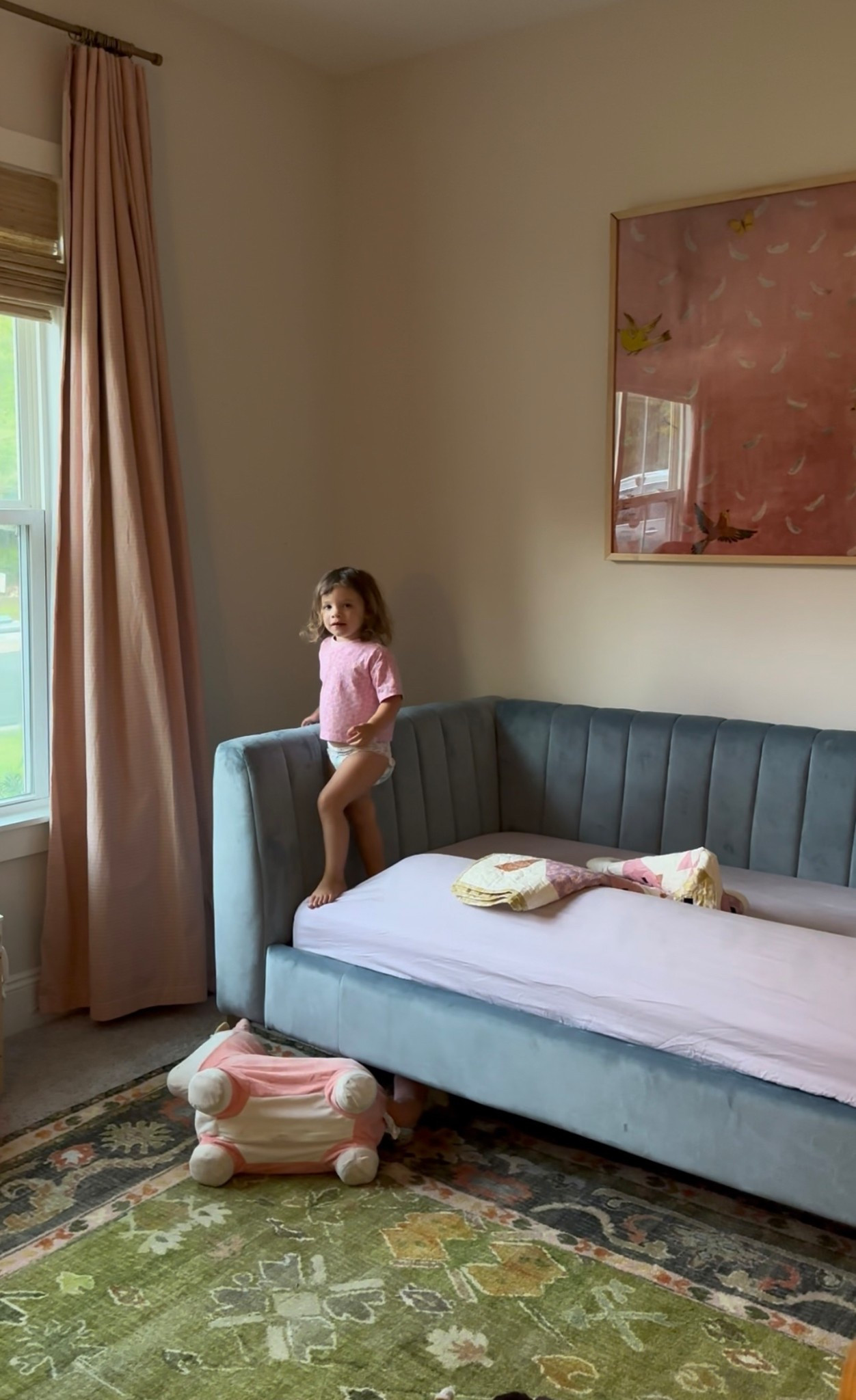 Toddler big girl bed transition! #room #toddler #toddlerbed #interior #interiordesign #decor #roommakeover

#LTKHome #LTKKids #LTKBaby