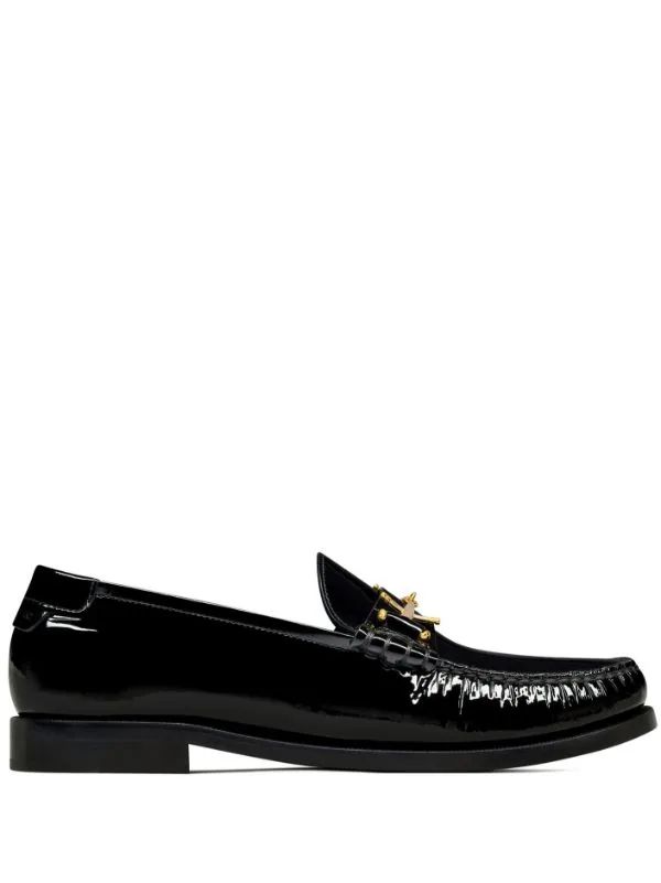 Saint Laurent Le Loafer Leather Loafers - Farfetch | Farfetch Global