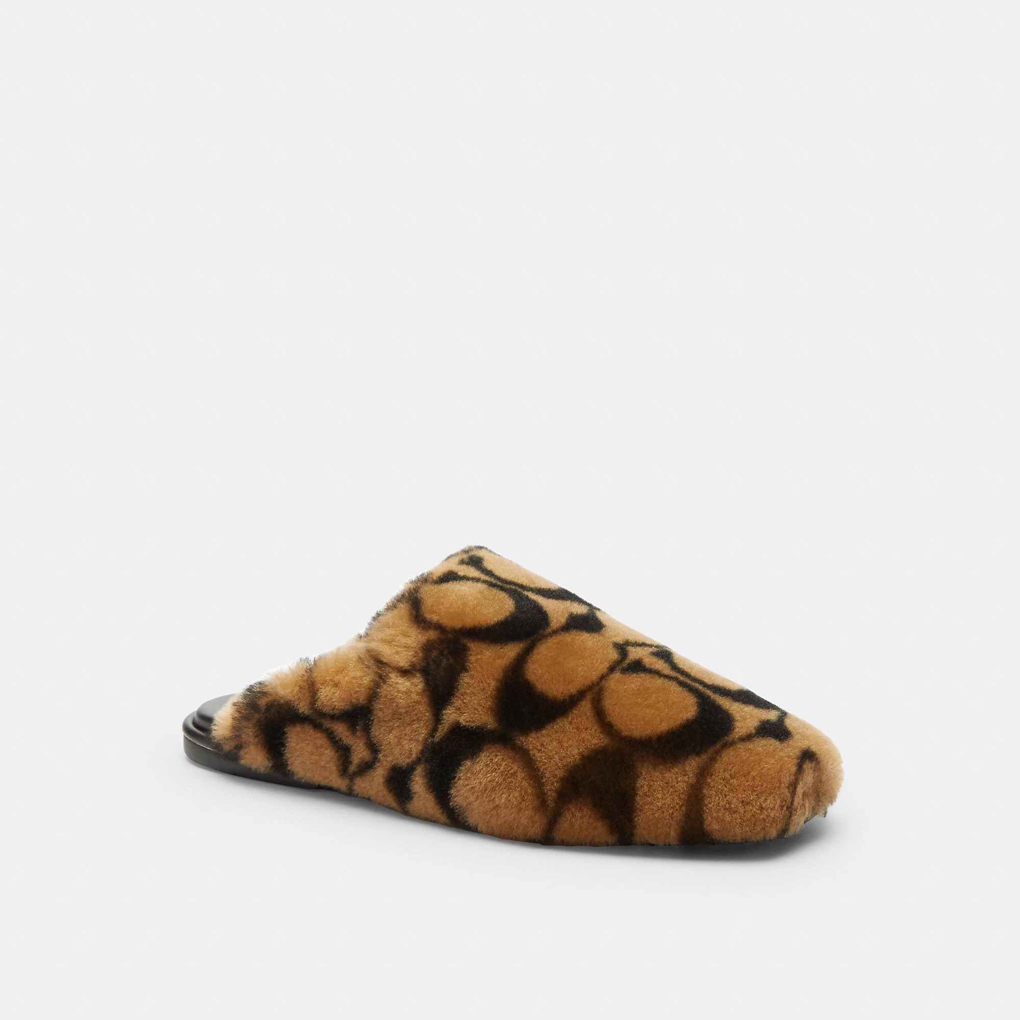 Slipper In Signature Shearling | Coach Outlet US