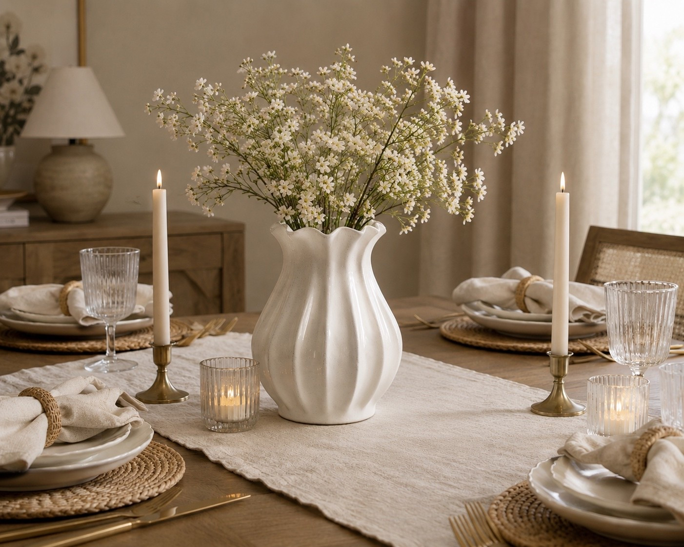 This Hearth & Hand vase looks like something you’d find in a high-end home boutique. 🤍

The sculptural shape, soft white finish, and scalloped rim make it the perfect statement vase for fresh flowers, faux stems, or as a standalone decor piece. It’s timeless, neutral, and works beautifully in modern, organic, cottage, and designer-inspired homes.

✨ Hearth & Hand with Magnolia
✨ Target home decor
✨ White ceramic vase
✨ Statement vase
✨ Decorative vase
✨ Scalloped vase
✨ Neutral home decor
✨ Modern farmhouse decor
✨ Organic modern home
✨ Cottage style decor
✨ Living room decor
✨ Dining table centerpiece
✨ Kitchen island styling
✨ Entryway decor
✨ Designer home finds

One of my favorite new Hearth & Hand finds from Target—it’s the kind of piece you’ll style year-round.

#LTKHome #LTKSeasonal