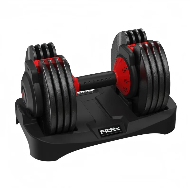 FitRx SmartBell, Quick-Select Adjustable Dumbbell for Home Gym, 5-25lbs. Weight in 2.5lbs Increme... | Walmart (US)