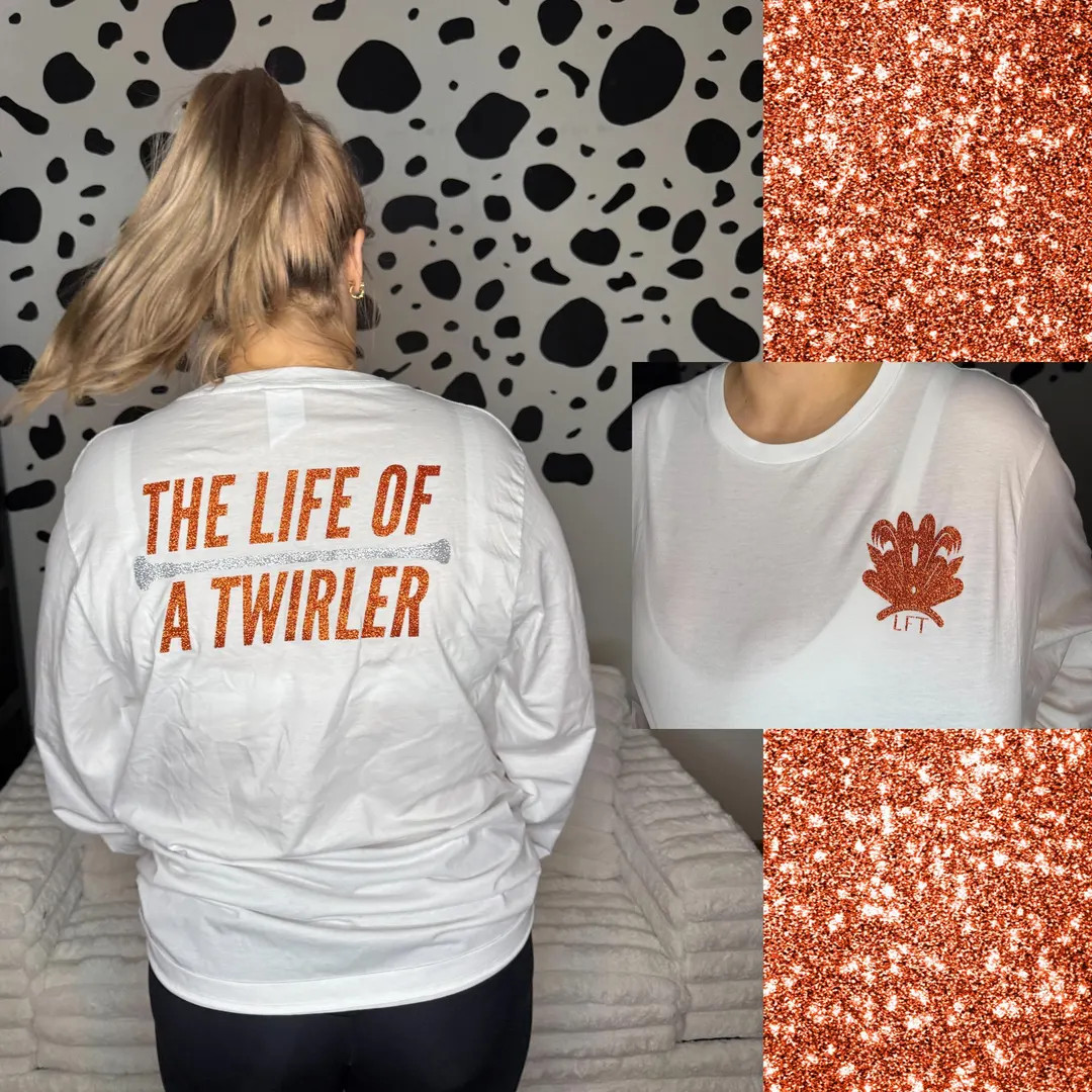 The Life of a Twirler T-shirt - Taylor Swift Inspired for Baton Twirlers - Live Free & Twirl - Et... | Etsy (US)