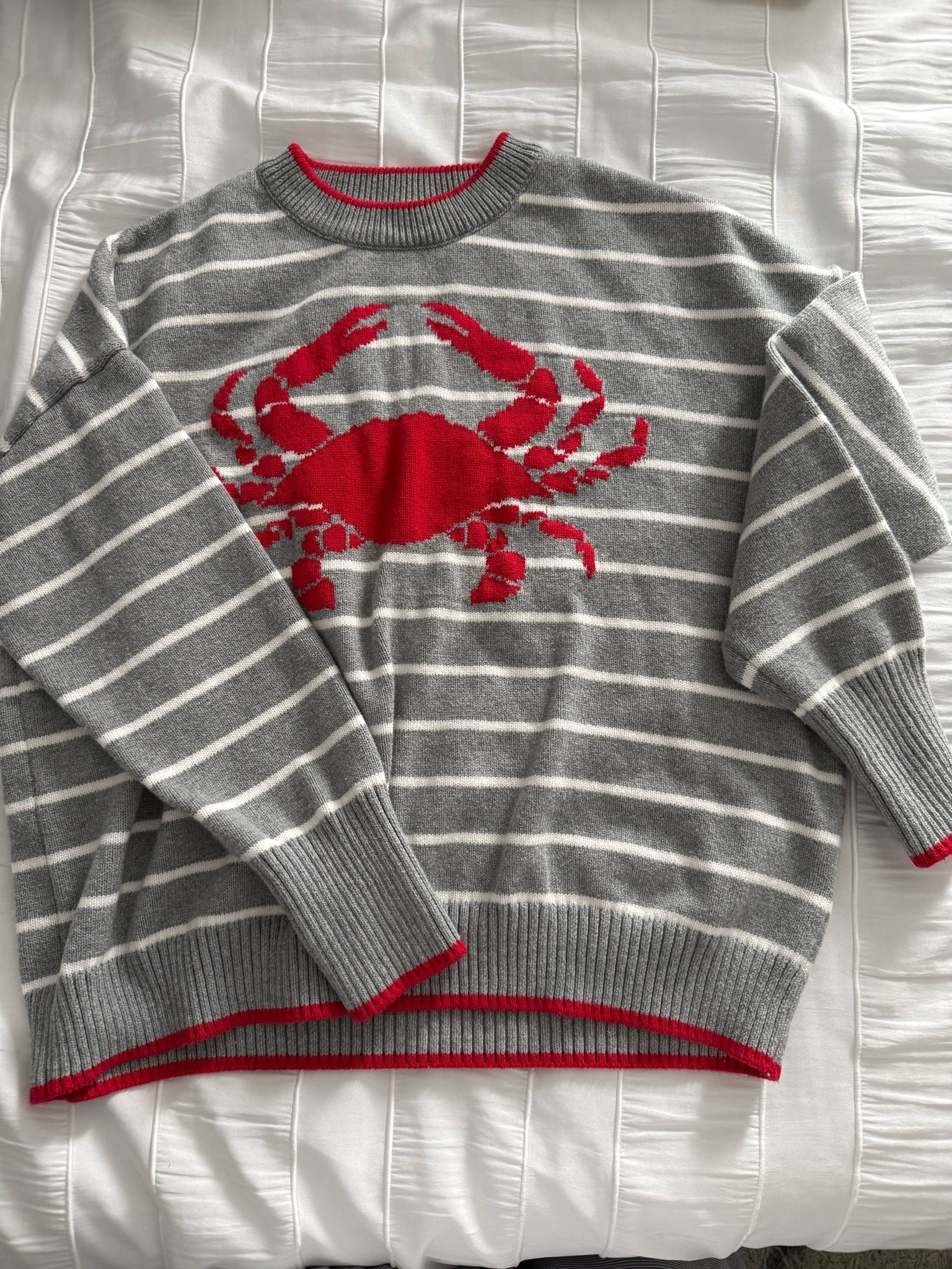 Crab sweater, summer sweater, beachwear, beach outfit

#LTKTravel #LTKSwim #LTKOver40