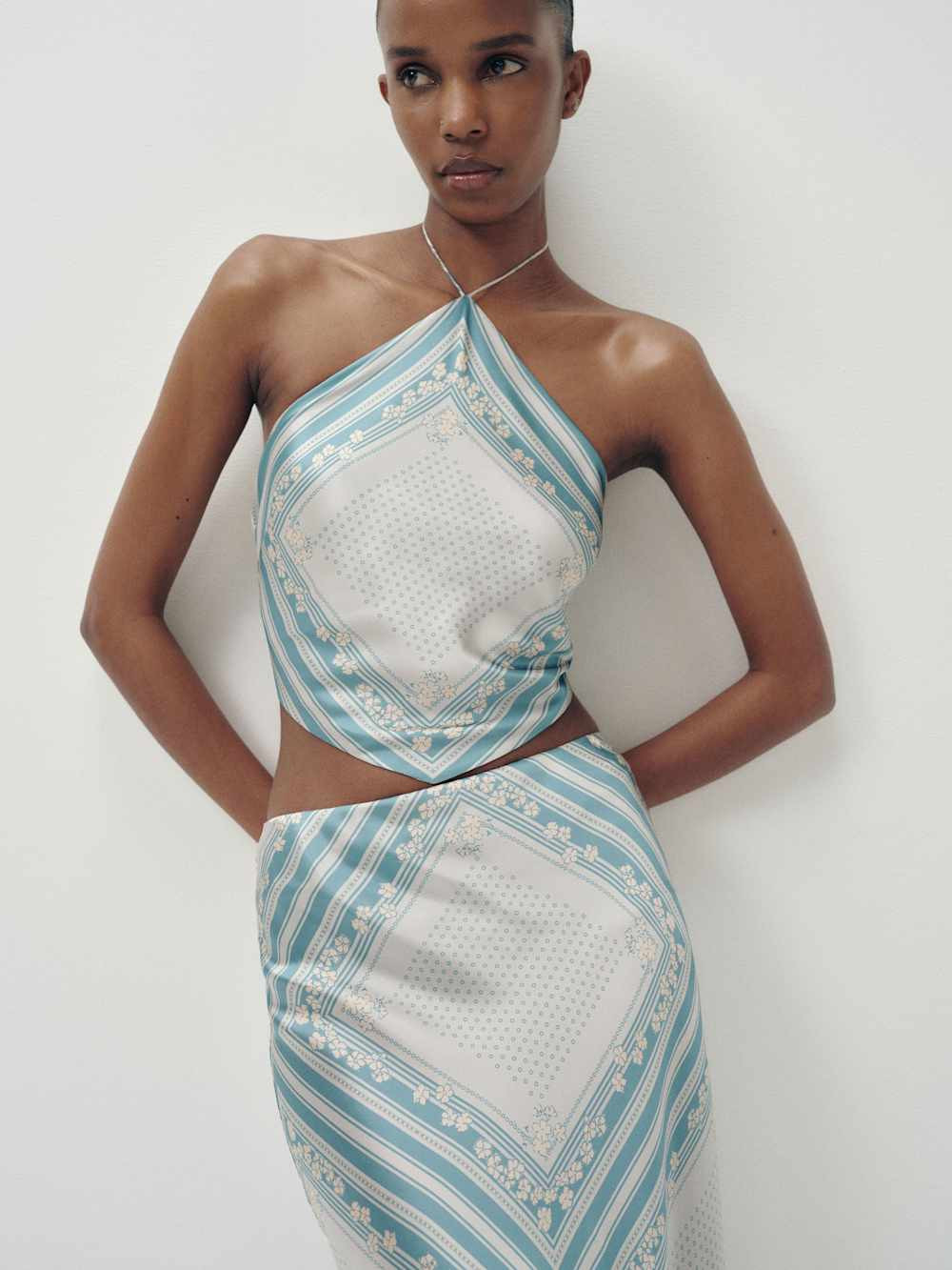 Effie Silk Two Piece | Reformation (Global)